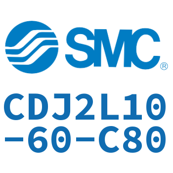脚座型不锈钢迷你气缸 CDJ2L10-60-C80