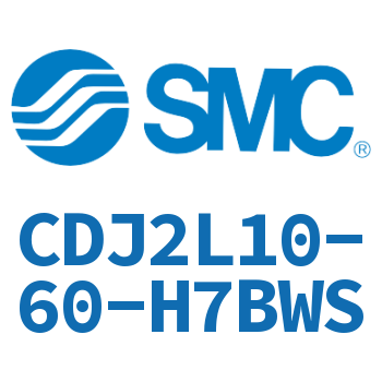 脚座型不锈钢迷你气缸 CDJ2L10-60-H7BWS