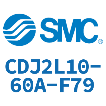 脚座型不锈钢迷你气缸 CDJ2L10-60A-F79