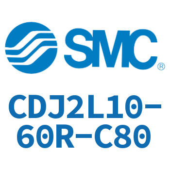 脚座型不锈钢迷你气缸 CDJ2L10-60R-C80