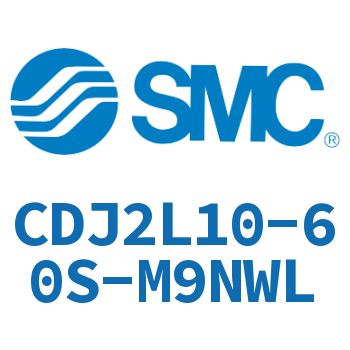 脚座型不锈钢迷你气缸 CDJ2L10-60S-M9NWL