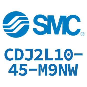 脚座型不锈钢迷你气缸 CDJ2L10-45-M9NW