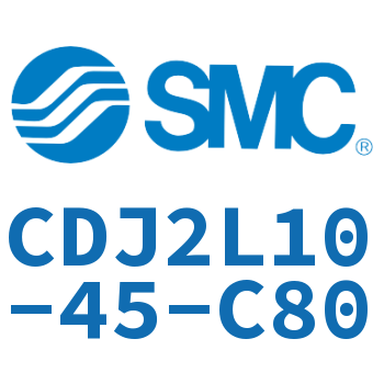 脚座型不锈钢迷你气缸 CDJ2L10-45-C80