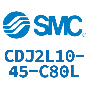 脚座型不锈钢迷你气缸 CDJ2L10-45-C80L