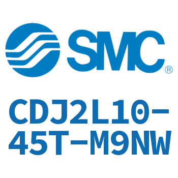 脚座型不锈钢迷你气缸 CDJ2L10-45T-M9NW