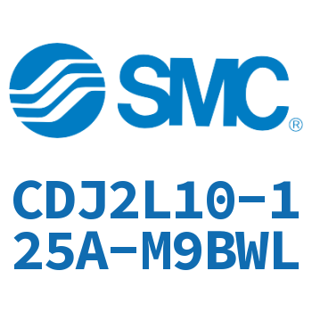 脚座型不锈钢迷你气缸 CDJ2L10-125A-M9BWL