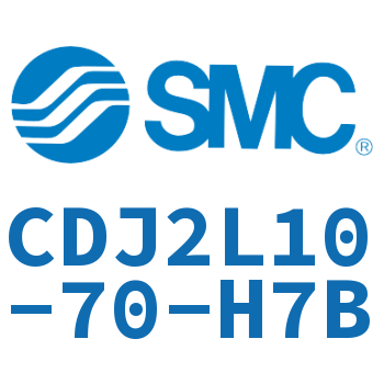脚座型不锈钢迷你气缸 CDJ2L10-70-H7B
