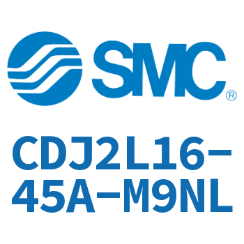 脚座型不锈钢迷你气缸 CDJ2L16-45A-M9NL
