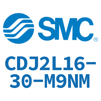 脚座型不锈钢迷你气缸 CDJ2L16-30-M9NM