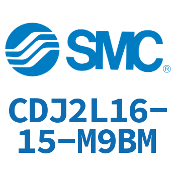 脚座型不锈钢迷你气缸 CDJ2L16-15-M9BM