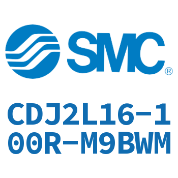 脚座型不锈钢迷你气缸 CDJ2L16-100R-M9BWM