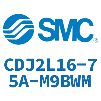 脚座型不锈钢迷你气缸 CDJ2L16-75A-M9BWM
