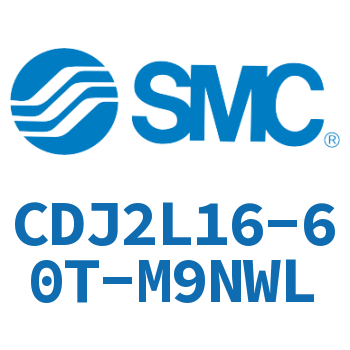 脚座型不锈钢迷你气缸 CDJ2L16-60T-M9NWL