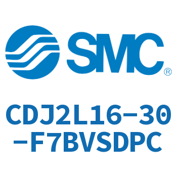 脚座型不锈钢迷你气缸 CDJ2L16-30-F7BVSDPC