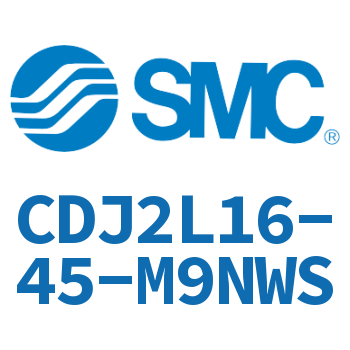 脚座型不锈钢迷你气缸 CDJ2L16-45-M9NWS