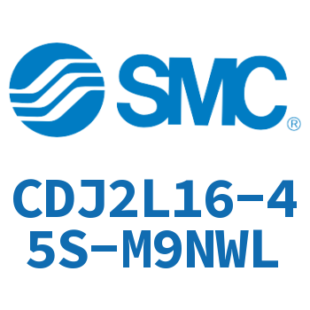 脚座型不锈钢迷你气缸 CDJ2L16-45S-M9NWL
