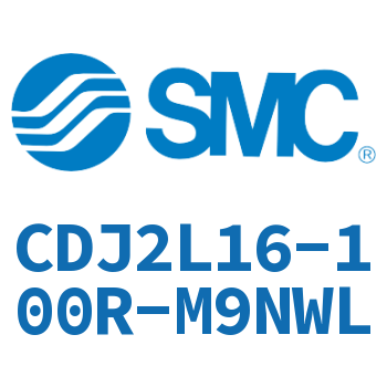 脚座型不锈钢迷你气缸 CDJ2L16-100R-M9NWL