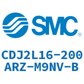 脚座型不锈钢迷你气缸 CDJ2L16-200ARZ-M9NV-B