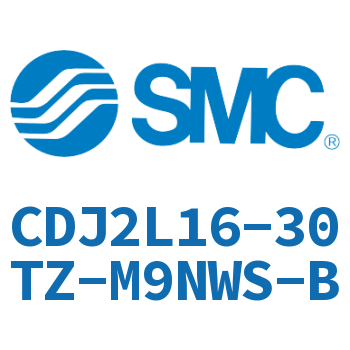 脚座型不锈钢迷你气缸 CDJ2L16-30TZ-M9NWS-B