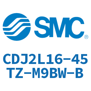 脚座型不锈钢迷你气缸 CDJ2L16-45TZ-M9BW-B