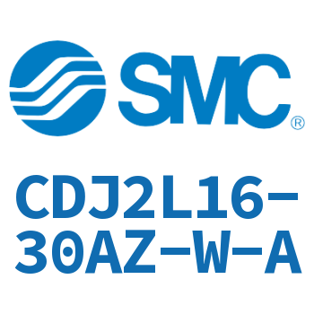 脚座型不锈钢迷你气缸 CDJ2L16-30AZ-W-A