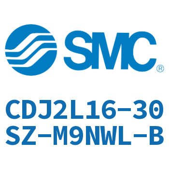 脚座型不锈钢迷你气缸 CDJ2L16-30SZ-M9NWL-B
