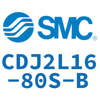 脚座型不锈钢迷你气缸 CDJ2L16-80S-B