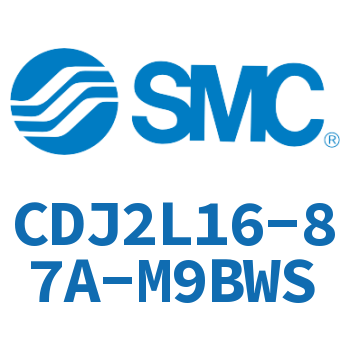 脚座型不锈钢迷你气缸 CDJ2L16-87A-M9BWS