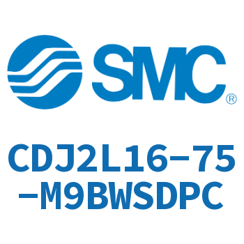 脚座型不锈钢迷你气缸 CDJ2L16-75-M9BWSDPC
