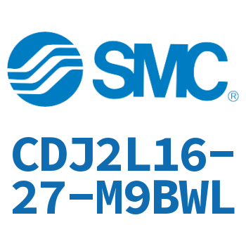 脚座型不锈钢迷你气缸 CDJ2L16-27-M9BWL