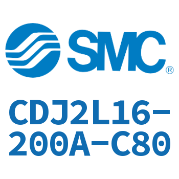 脚座型不锈钢迷你气缸 CDJ2L16-200A-C80