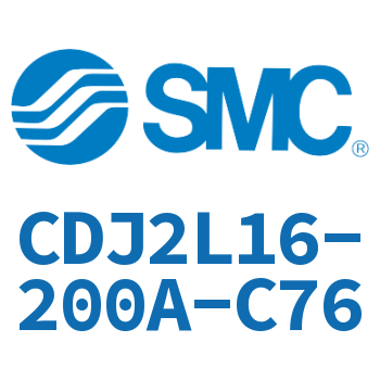 脚座型不锈钢迷你气缸 CDJ2L16-200A-C76