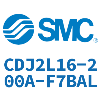 脚座型不锈钢迷你气缸 CDJ2L16-200A-F7BAL