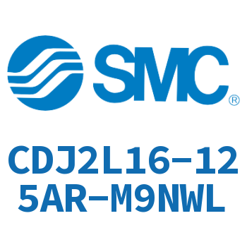 脚座型不锈钢迷你气缸 CDJ2L16-125AR-M9NWL