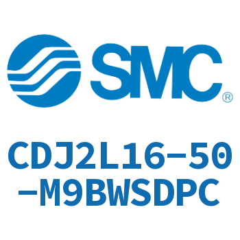 脚座型不锈钢迷你气缸 CDJ2L16-50-M9BWSDPC