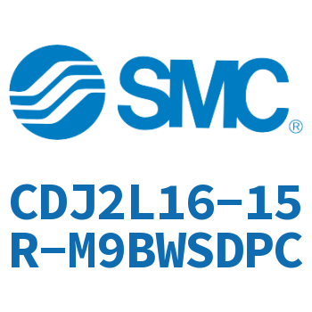 脚座型不锈钢迷你气缸 CDJ2L16-15R-M9BWSDPC