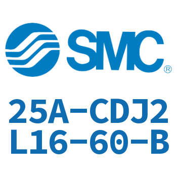 脚座型不锈钢迷你气缸 25A-CDJ2L16-60-B