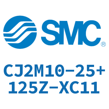 脚座型不锈钢迷你气缸 CJ2M10-25+125Z-XC11