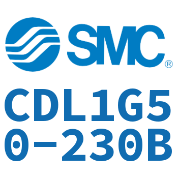 无杆侧法兰型锁紧气缸-CDL1G50-230B