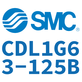 无杆侧法兰型锁紧气缸-CDL1G63-125B