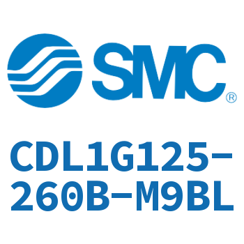 無桿側(cè)法蘭型鎖緊氣缸-CDL1G125-260B-M9BL