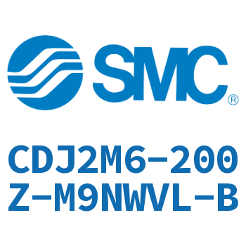 脚座型不锈钢迷你气缸 CDJ2M6-200Z-M9NWVL-B