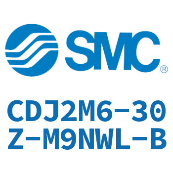 脚座型不锈钢迷你气缸 CDJ2M6-30Z-M9NWL-B