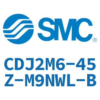 脚座型不锈钢迷你气缸 CDJ2M6-45Z-M9NWL-B