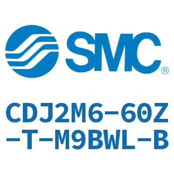 脚座型不锈钢迷你气缸 CDJ2M6-60Z-T-M9BWL-B
