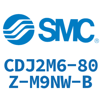 脚座型不锈钢迷你气缸 CDJ2M6-80Z-M9NW-B