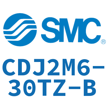 脚座型不锈钢迷你气缸 CDJ2M6-30TZ-B