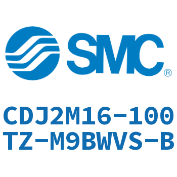 脚座型不锈钢迷你气缸-CDJ2M16-100TZ-M9BWVS-B