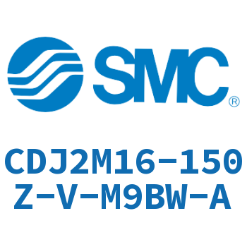 脚座型不锈钢迷你气缸-CDJ2M16-150Z-V-M9BW-A