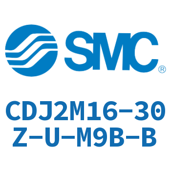脚座型不锈钢迷你气缸 CDJ2M16-30Z-U-M9B-B